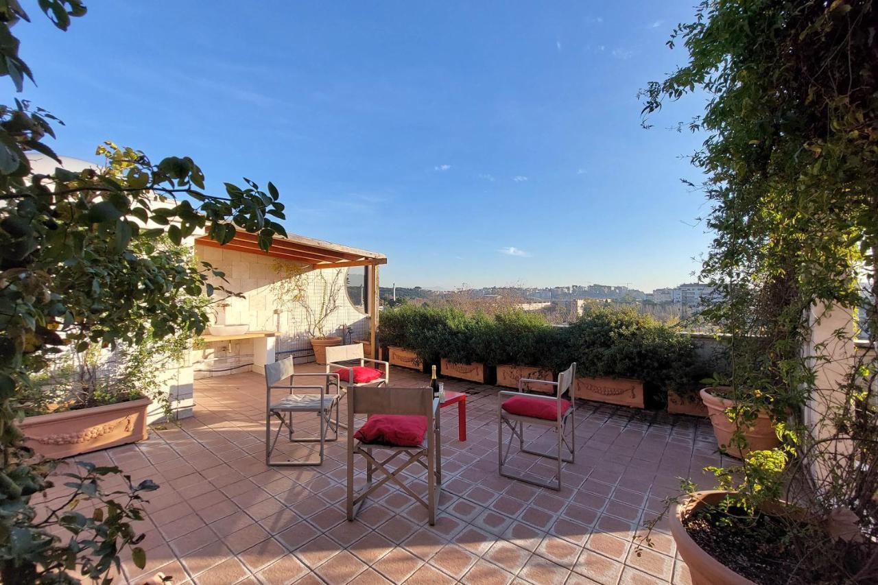 Beautiful Loft In Ponte Milvio With Terrace Roma Exterior foto