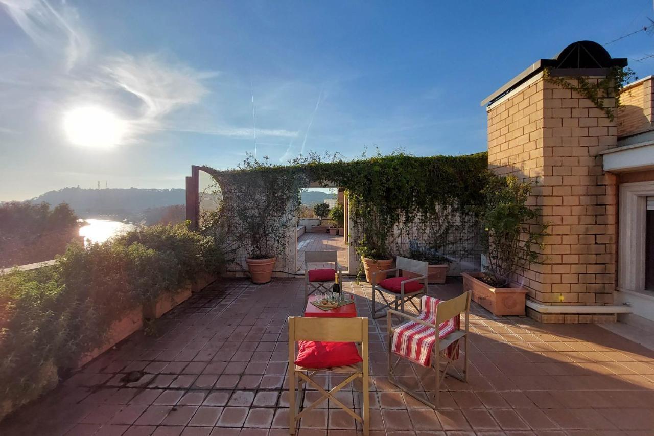 Beautiful Loft In Ponte Milvio With Terrace Roma Exterior foto