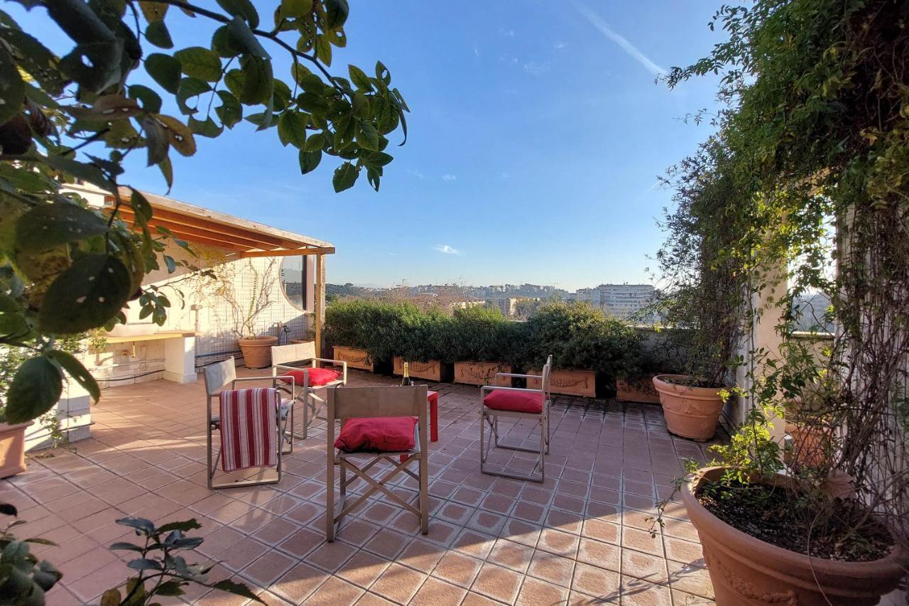 Beautiful Loft In Ponte Milvio With Terrace Roma Exterior foto