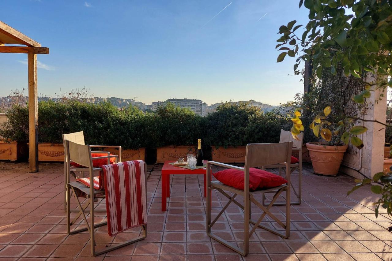 Beautiful Loft In Ponte Milvio With Terrace Roma Exterior foto