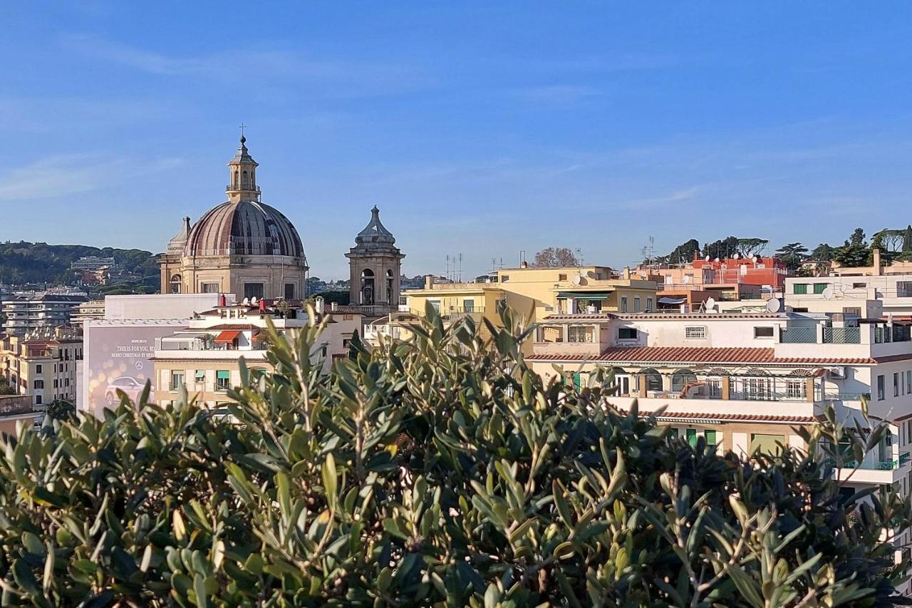 Beautiful Loft In Ponte Milvio With Terrace Roma Exterior foto