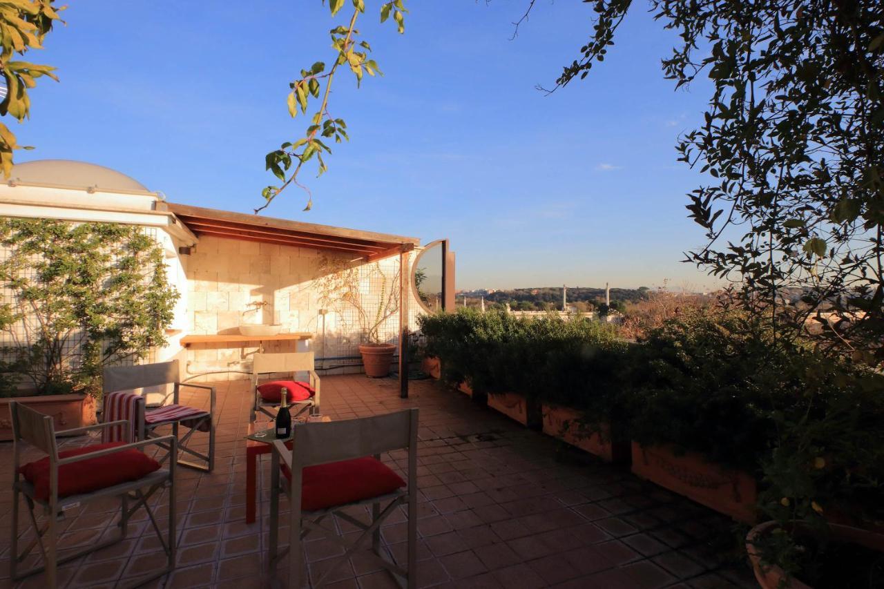Beautiful Loft In Ponte Milvio With Terrace Roma Exterior foto