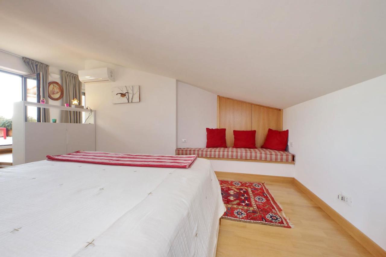 Beautiful Loft In Ponte Milvio With Terrace Roma Exterior foto