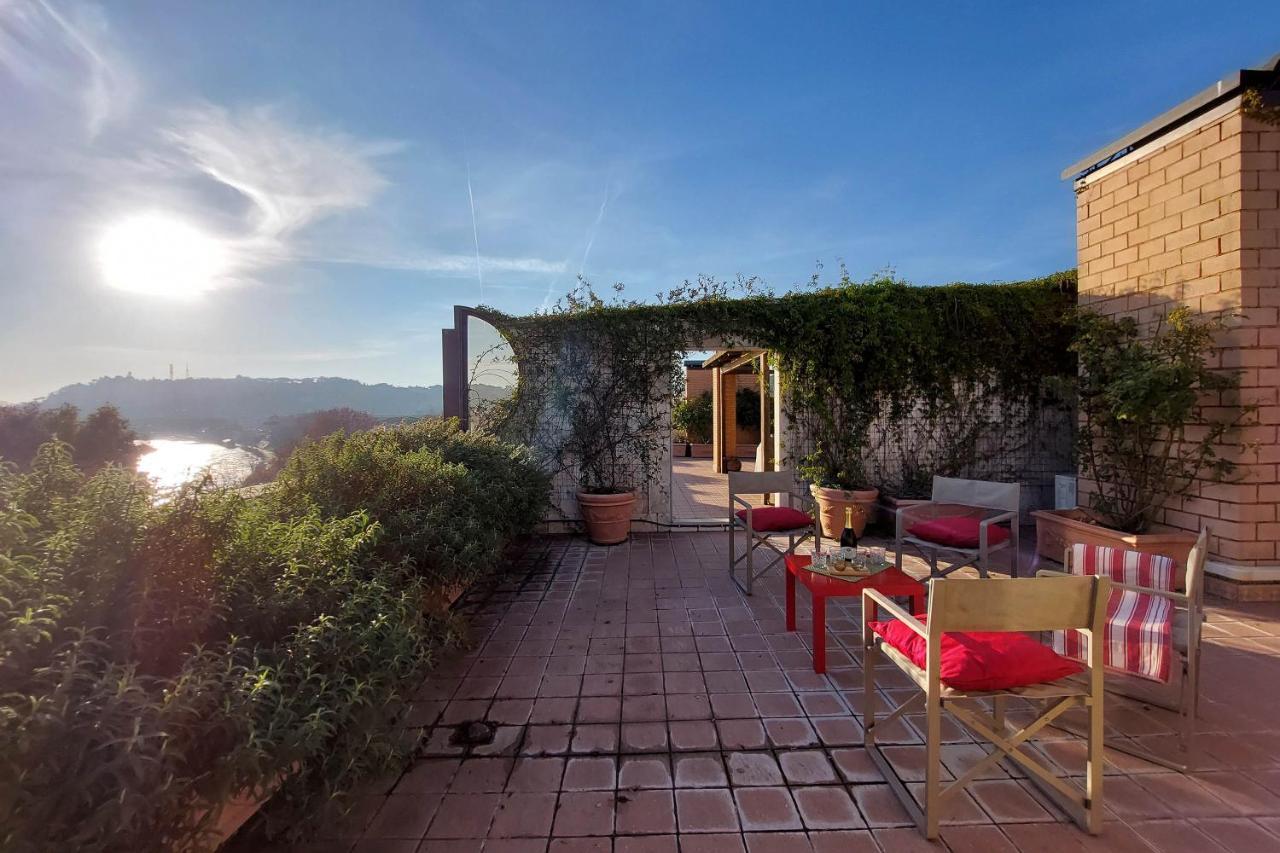 Beautiful Loft In Ponte Milvio With Terrace Roma Exterior foto
