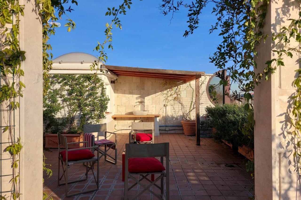 Beautiful Loft In Ponte Milvio With Terrace Roma Exterior foto